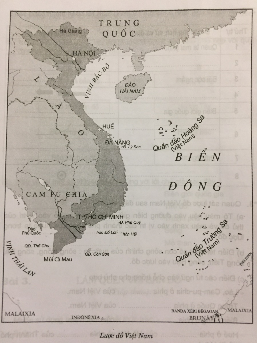 Thực hành cách vẽ bản đồ Việt Nam đơn giản nhất - #1 Mua bán bản đồ Việt Nam,  Thế giới, hành chính, quy hoạch, giao thông khổ lớn